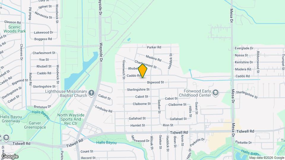 8221 Bigwood St Map and Location Details