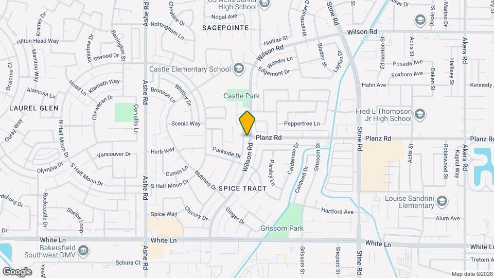 6125 Wilson Rd Map and Location Details