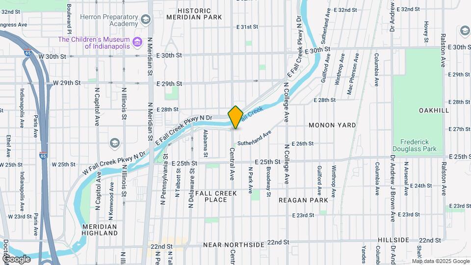 2625 Central Ave Map and Location Details