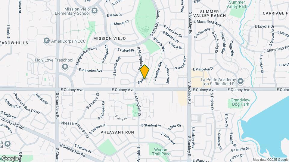 4250 S Mobile Cir Map and Location Details
