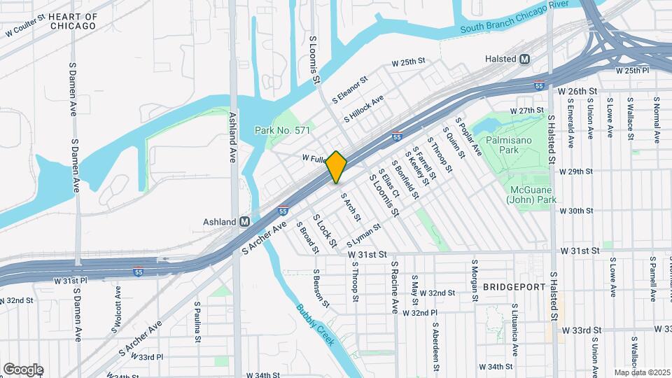 2958 S Archer Ave Map and Location Details