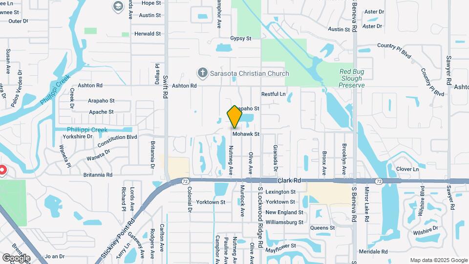 5529 Nutmeg Ave Map and Location Details