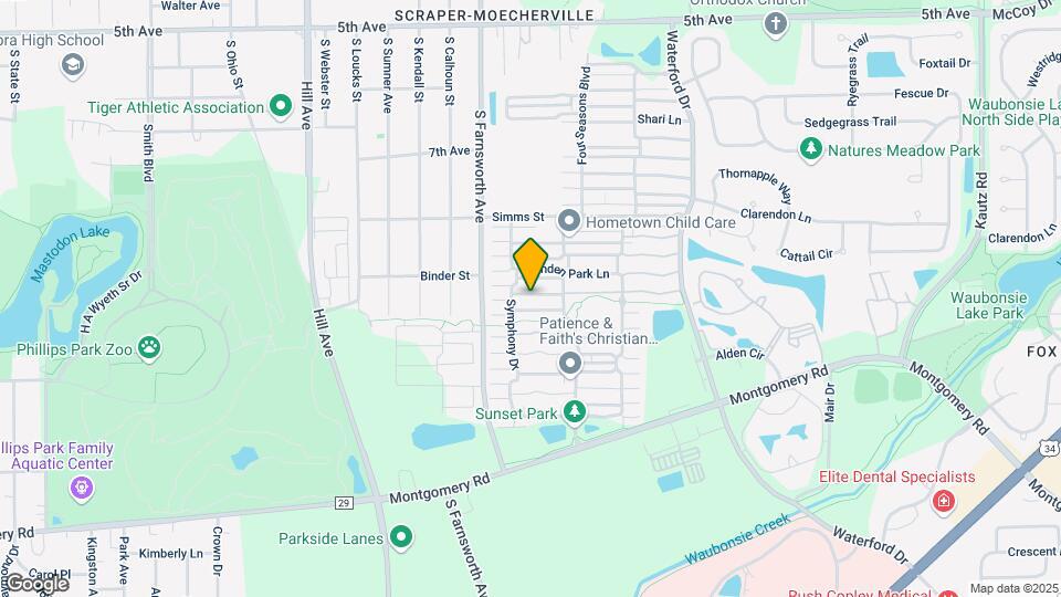 924 Symphony Dr Map and Location Details
