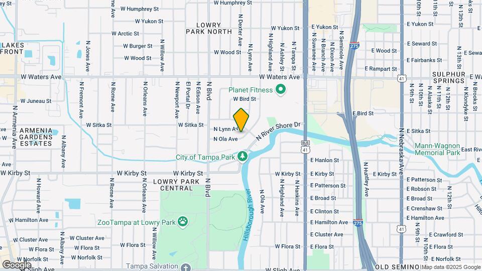 8026 N Ola Ave Map and Location Details