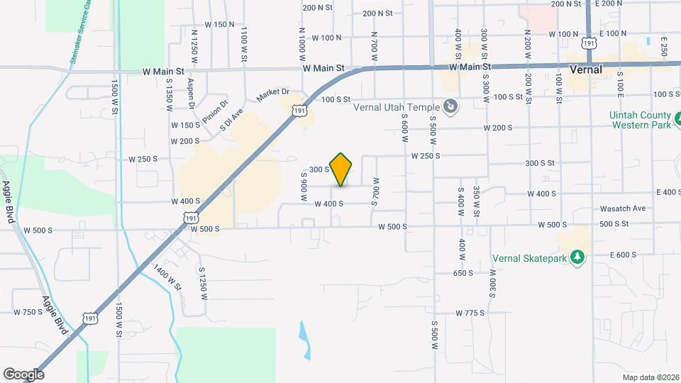 833 W 350 S Map and Location Details