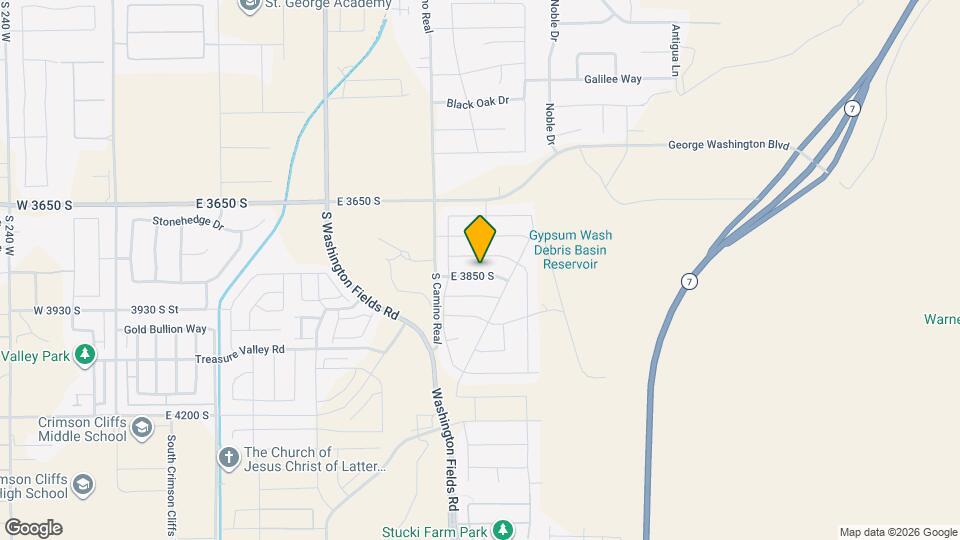 973 E 3850 S Map and Location Details