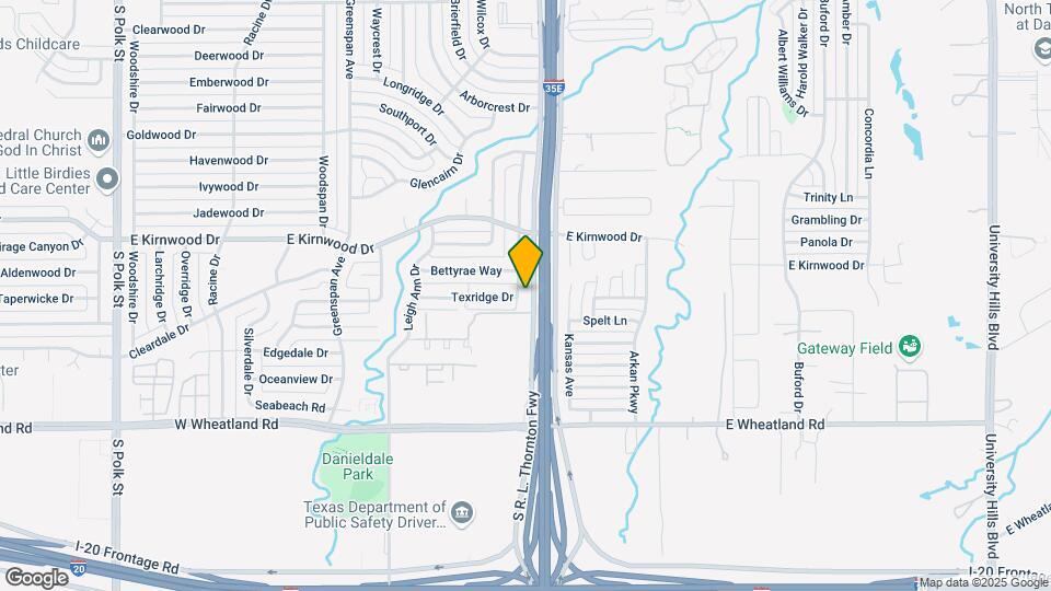 7828 Texridge Dr Map and Location Details