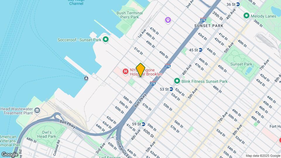 232 54th St Mapa y Detalles de la Ubicación