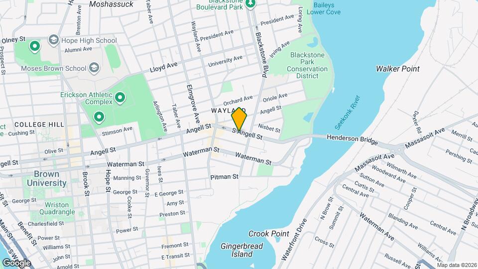 55 S Angell St Mapa y Detalles de la Ubicación