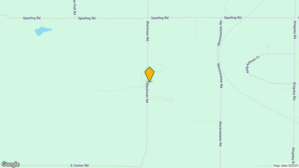 8481 Blackman Rd Map and Location Details