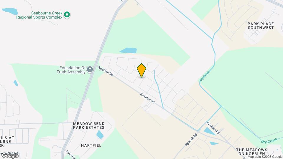 3716 Vail Spgs Dr Map and Location Details