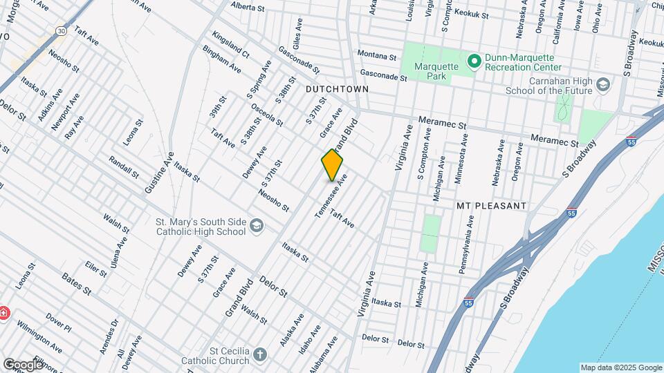 4437 Tennessee Ave Map and Location Details