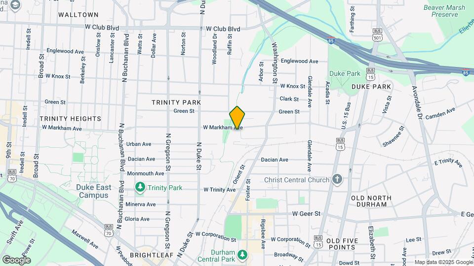 703 W Markham Ave Map and Location Details