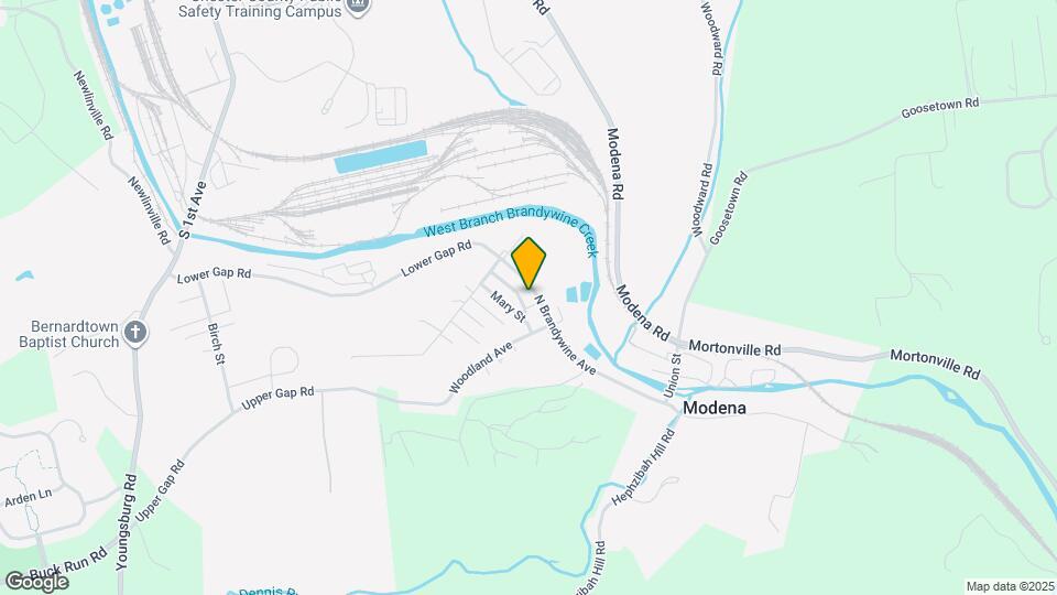 119 N Brandywine Ave Map and Location Details