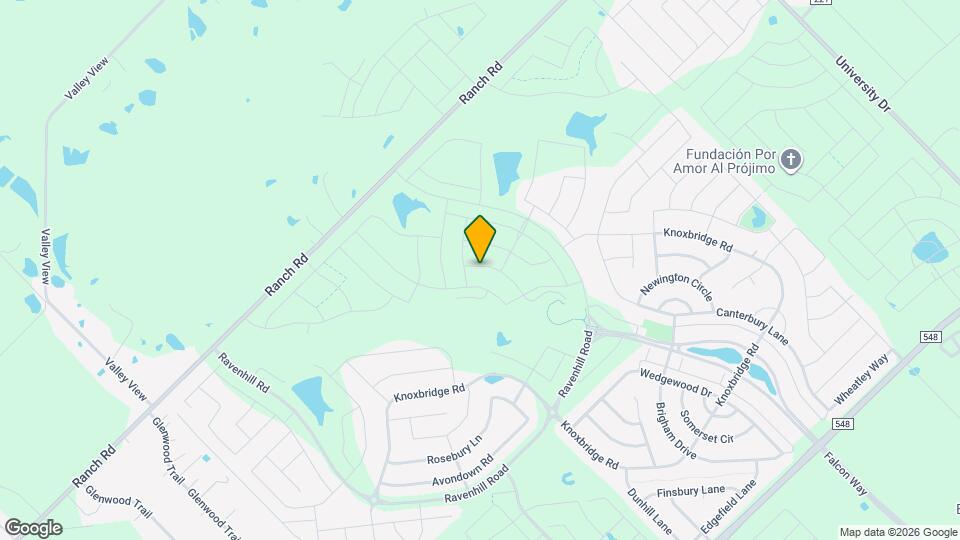 2029 Dovedale Dr Map and Location Details