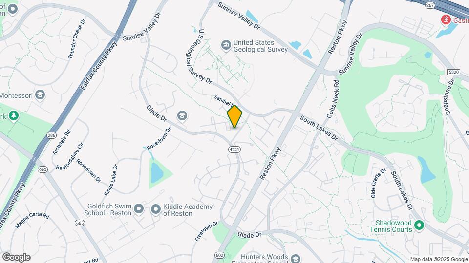 Reston Glade Map and Location Details
