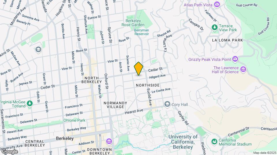 2435 Hilgard Ave Mapa y Detalles de la Ubicación