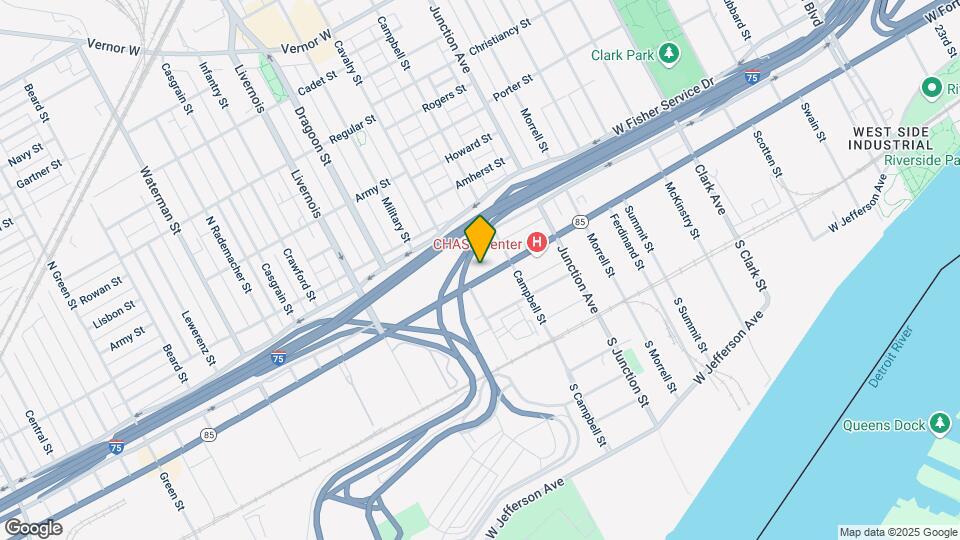 5850 W Fort St Mapa y Detalles de la Ubicación