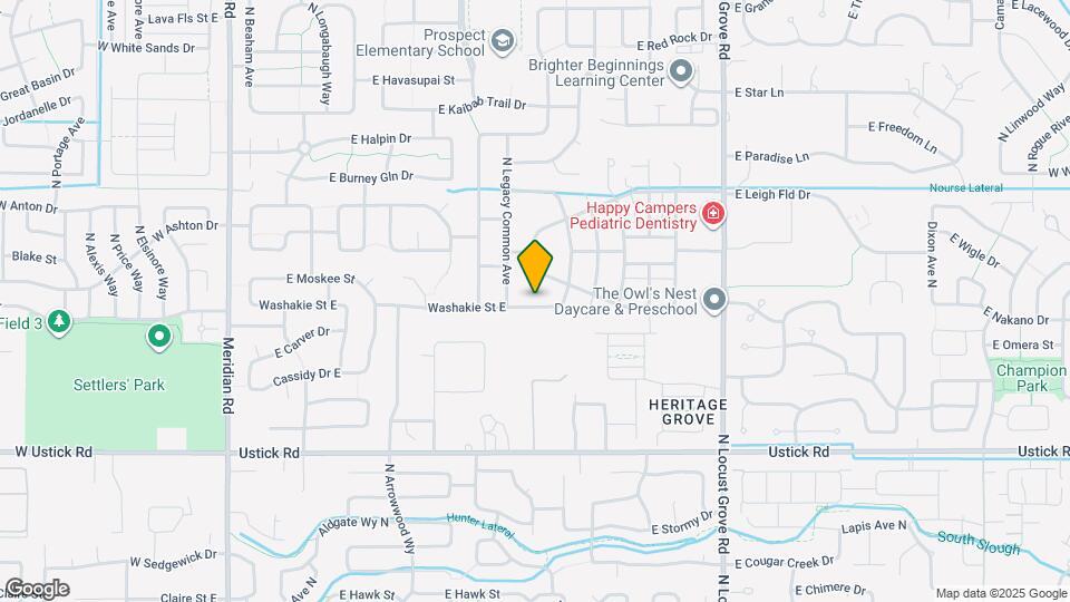 988 Washakie St E Map and Location Details