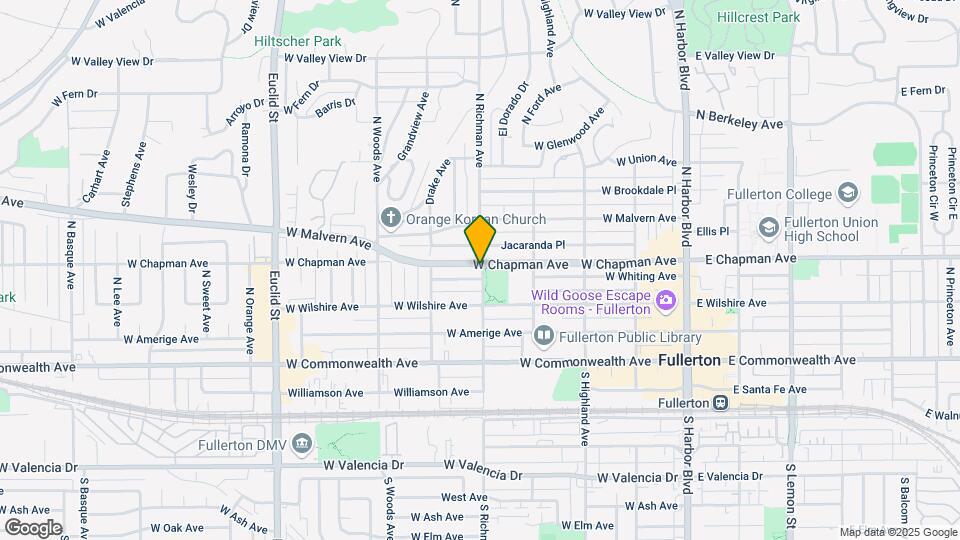 501 W Whiting Ave Map and Location Details