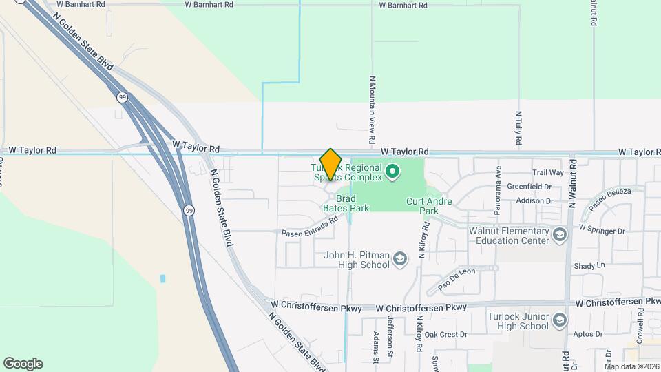 2860 Blue Oak Ct Map and Location Details