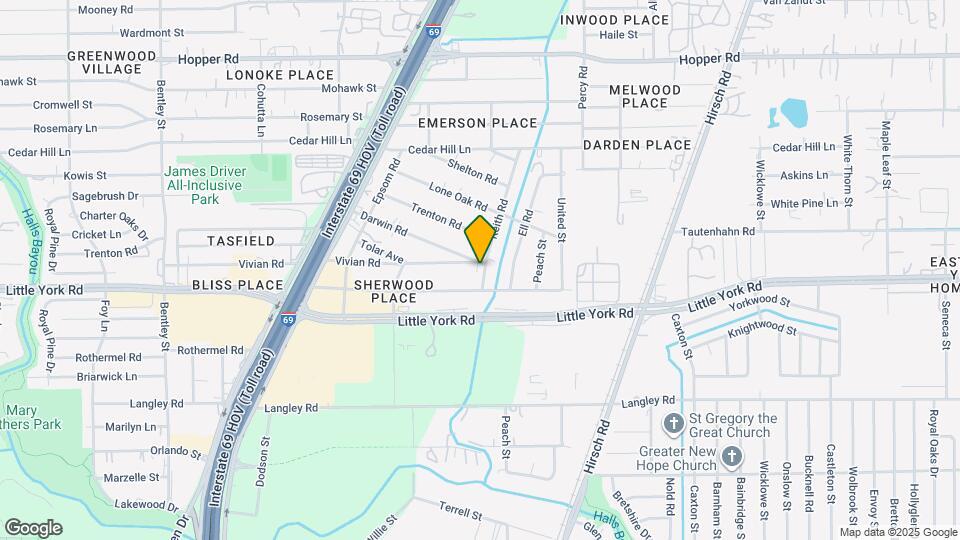 4440 Vivian Rd Map and Location Details