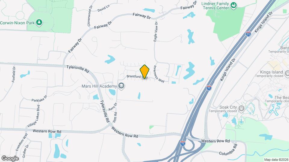 3795 Brantford Way Map and Location Details