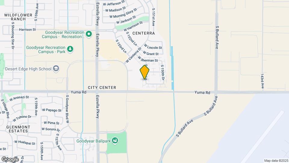 1066 S 151st Ln Map and Location Details