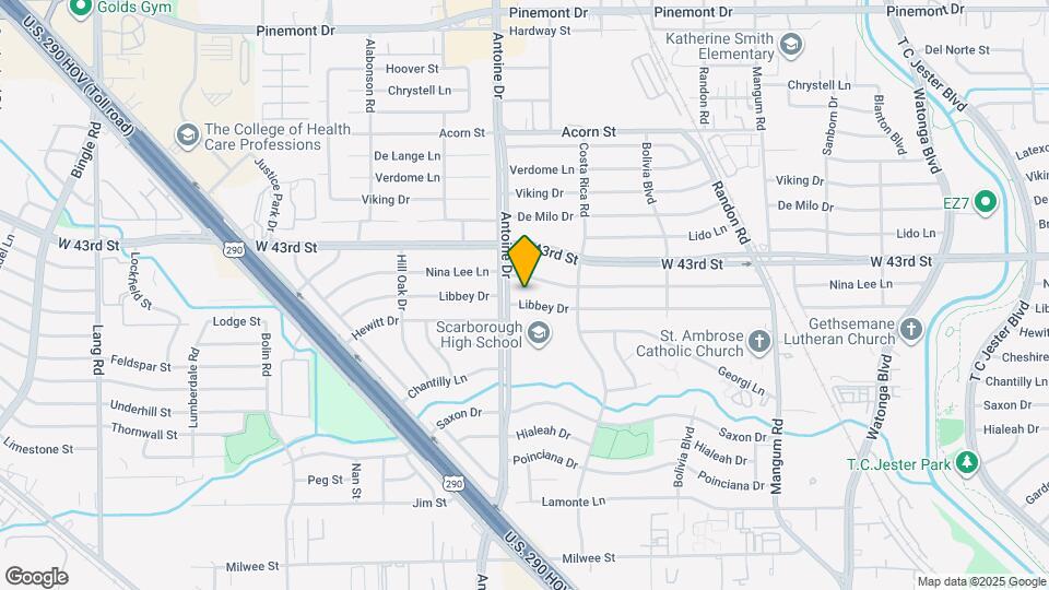 5414 Libbey Dr Map and Location Details