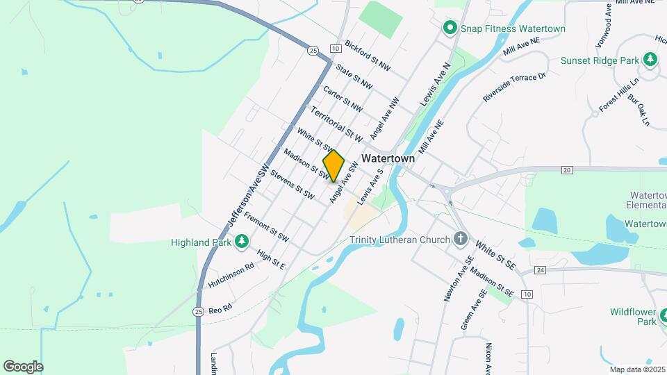 301 Angel Ave SW, Unit 1 Mapa y Detalles de la Ubicación