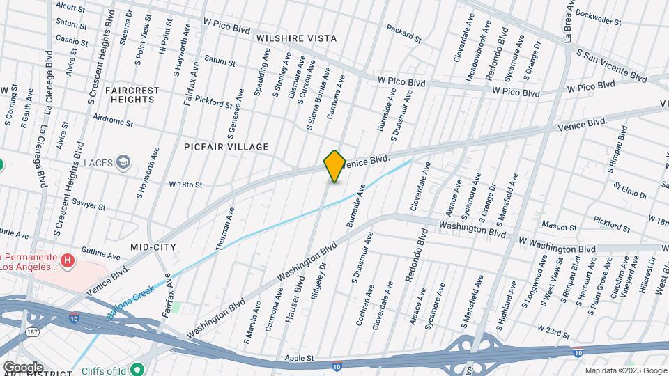 1740 Hauser Blvd Map and Location Details