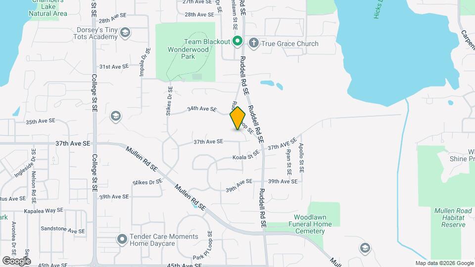 3619 Silver Maple Ct SE Mapa y Detalles de la Ubicación