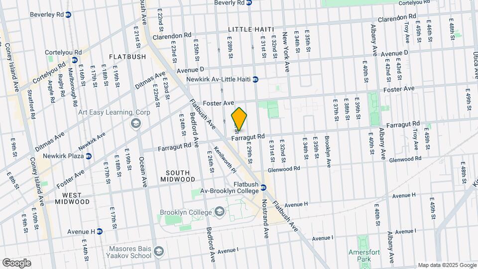 2801 Farragut Rd Map and Location Details
