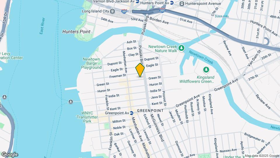 207 Green St Mapa y Detalles de la Ubicación