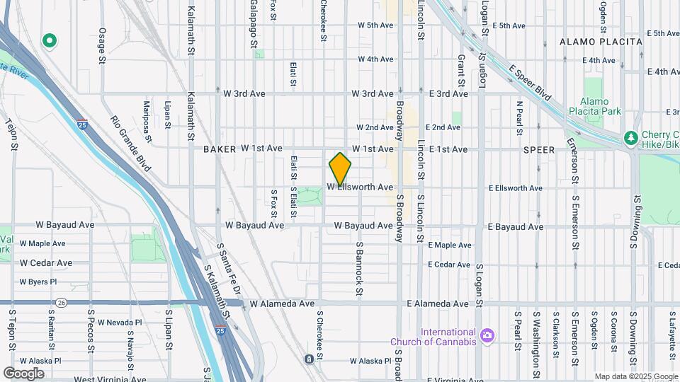 204-214 W Ellsworth Ave Map and Location Details