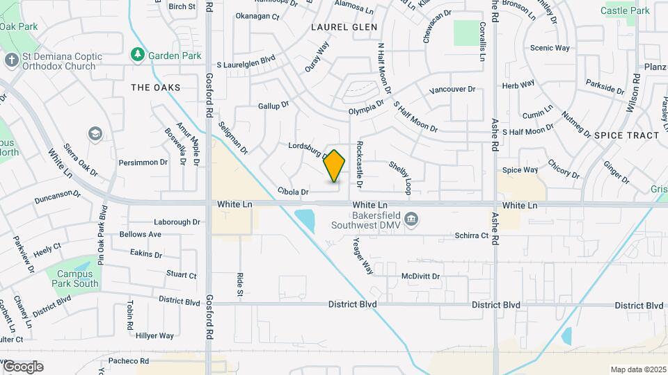 3917 Jerome Way Map and Location Details