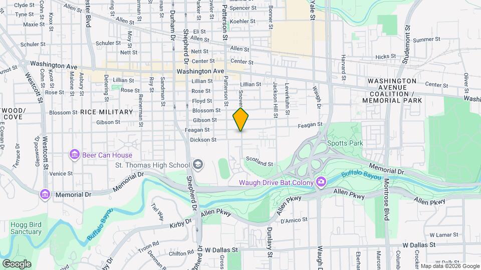 307 Snover St Map and Location Details