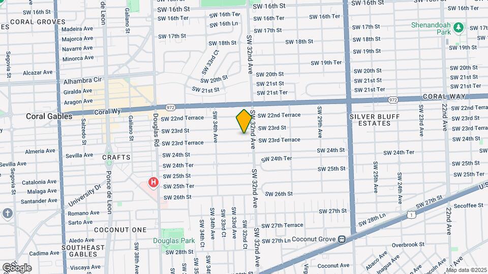 3231 SW 23rd Terrace Map and Location Details