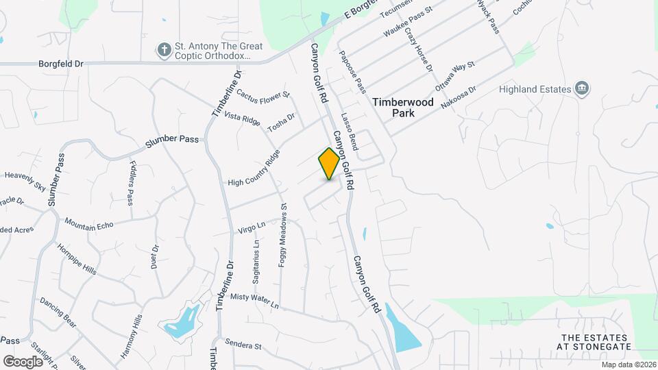 814 Silverado Way Map and Location Details