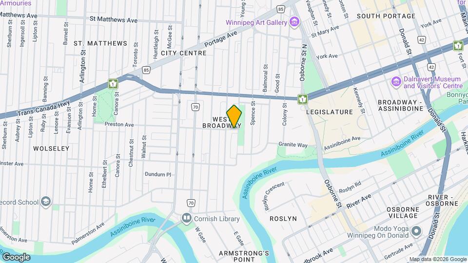 Almonte Apartments Map and Location Details