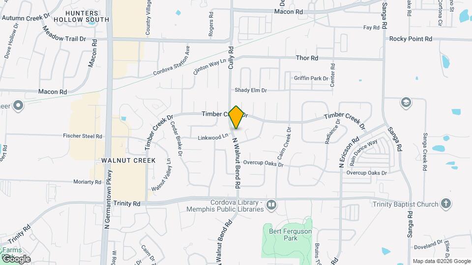 804 N Walnut Bend Rd Map and Location Details