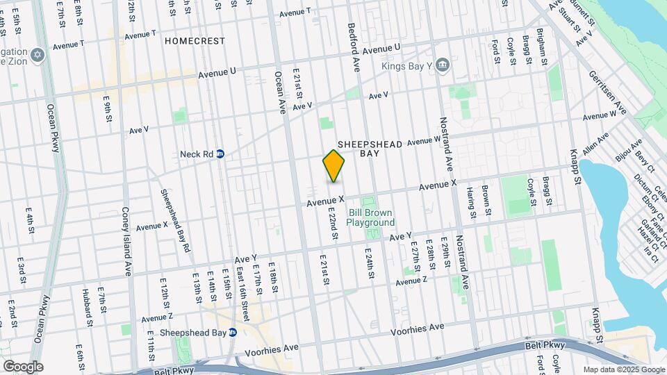 2363 E 22nd St Mapa y Detalles de la Ubicación