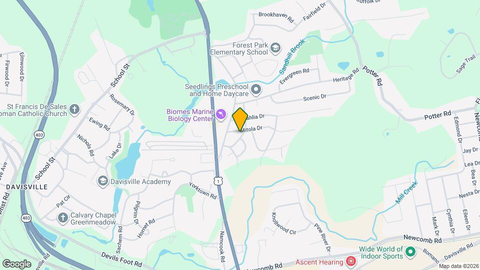 25 Mitola Dr Map and Location Details