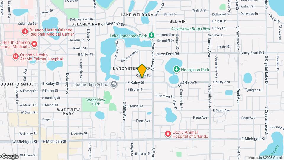 1411 E Kaley St Map and Location Details