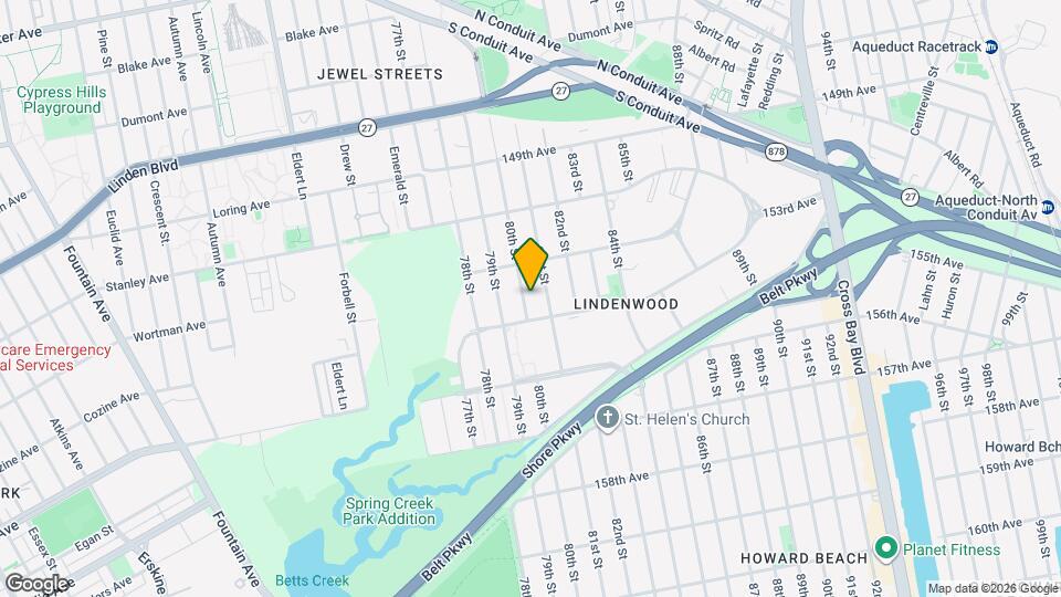 153-31 80th St Map and Location Details