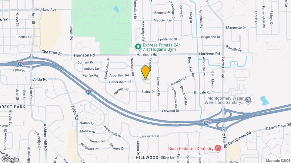 1151 Lombard Dr Map and Location Details