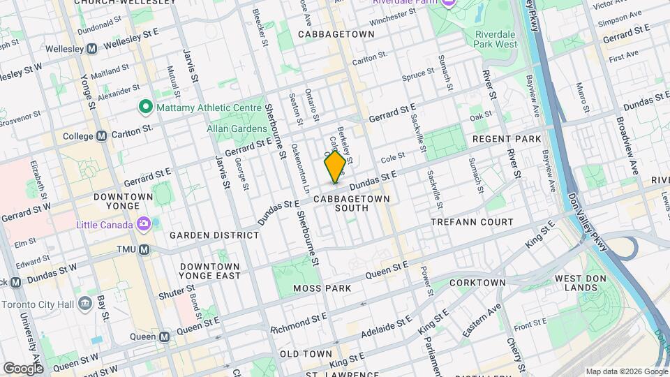 374 Dundas St E Map and Location Details