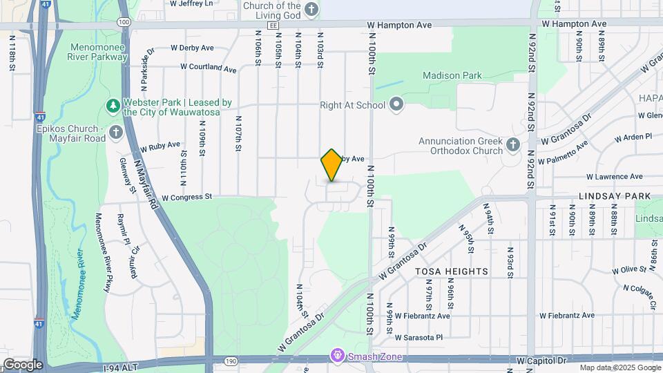 10241 W Sharon Ln-Unit -10 Map and Location Details