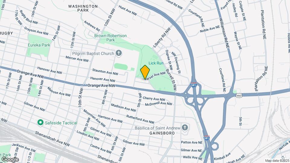 401 Hanover Ave NW Map and Location Details