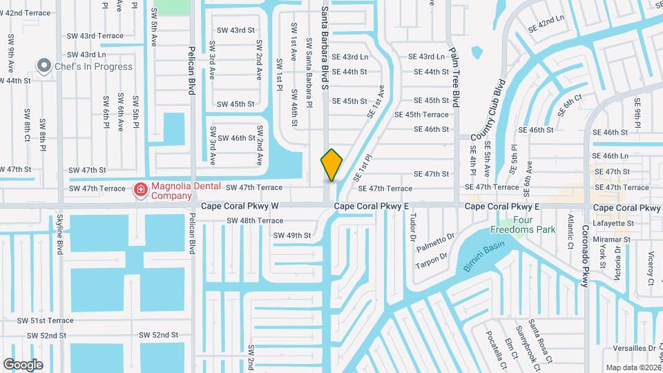 4711 Santa Barbara Blvd S Map and Location Details